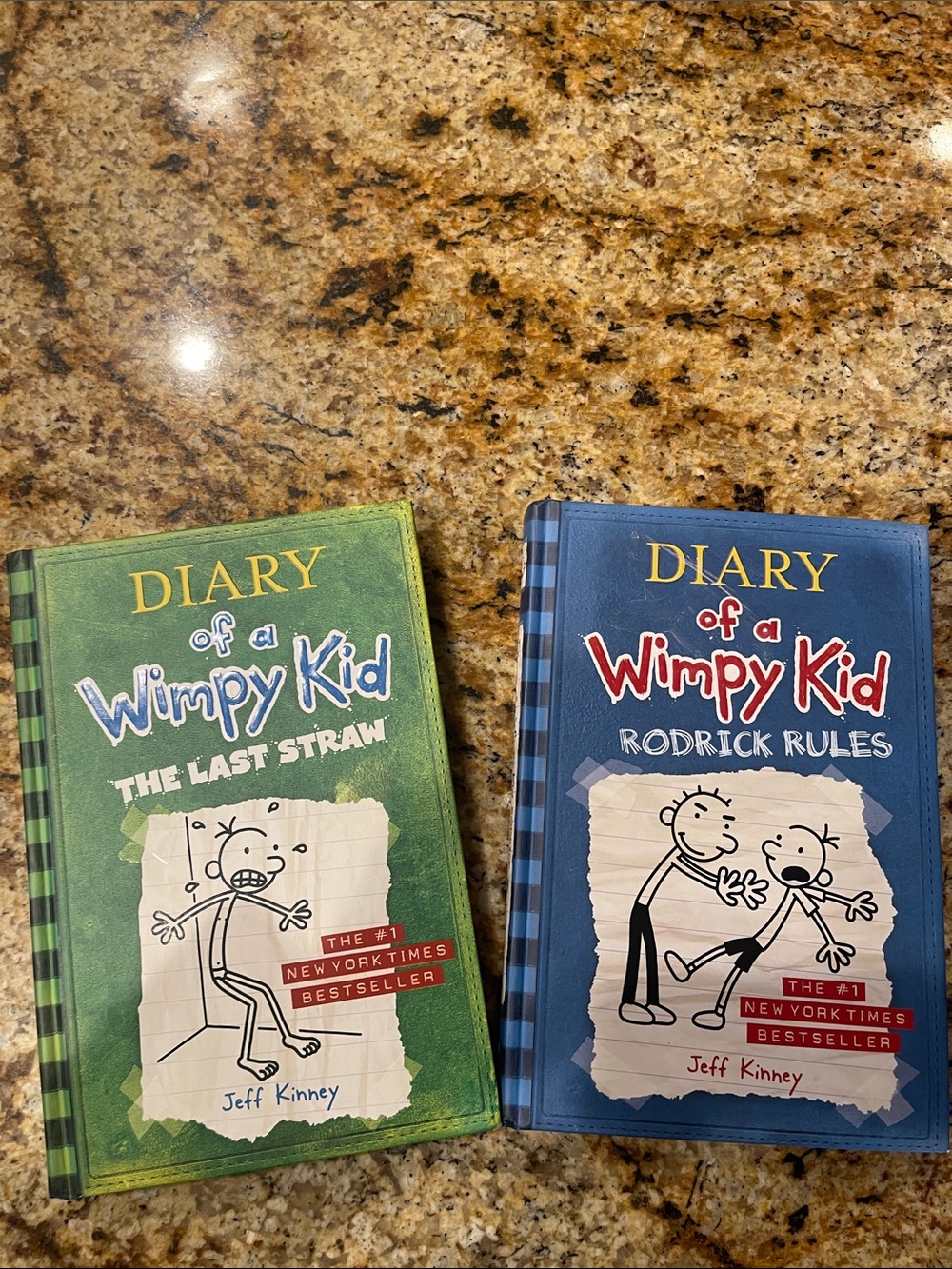 New Hard covers Diary of a Wimpy kid - The Last Straw & Rodrick Rules